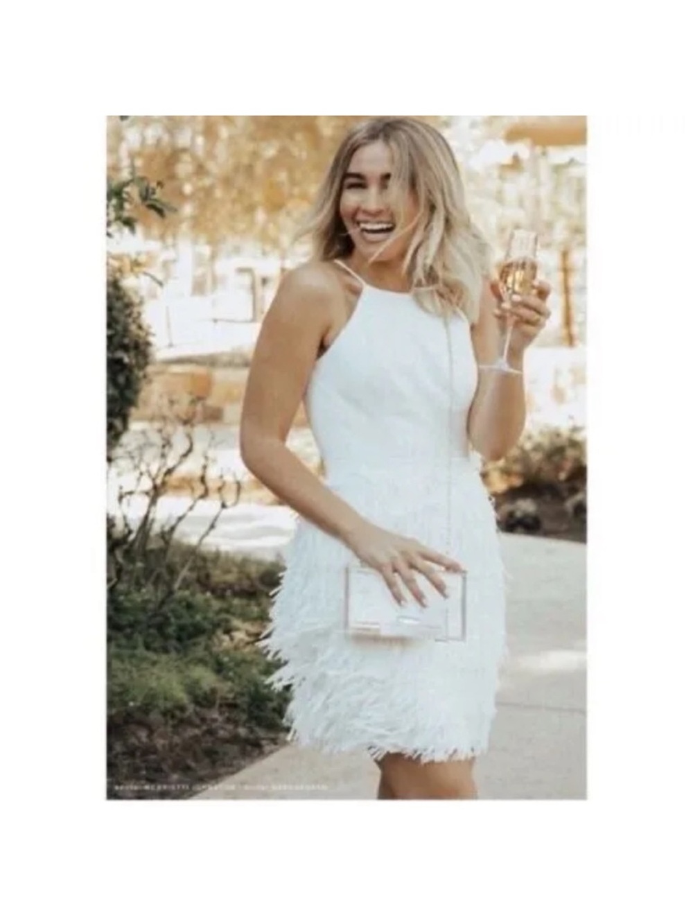 Anthropologie BHLDN Aiden Mattox I Wedding Dress Size 6